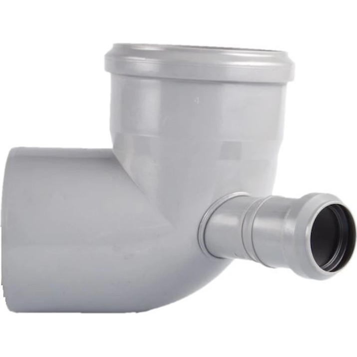 Угольник Uniplast PP d110/50x87 / 17160