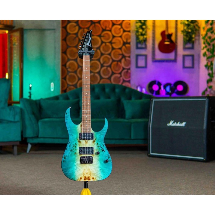Электрическая гитара Ibanez RG421PB CHF RG (Caribbean Shoreline Flat)