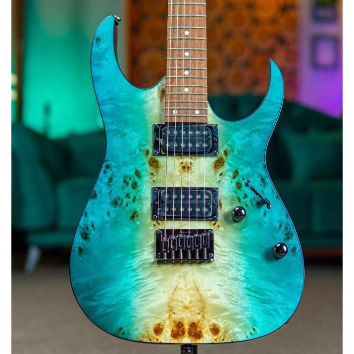 Электрическая гитара Ibanez RG421PB CHF RG (Caribbean Shoreline Flat)