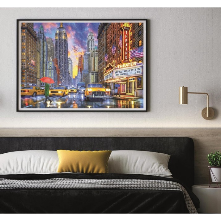 Puzzle Clementoni 2000 Rainy Manhattan (32086) 