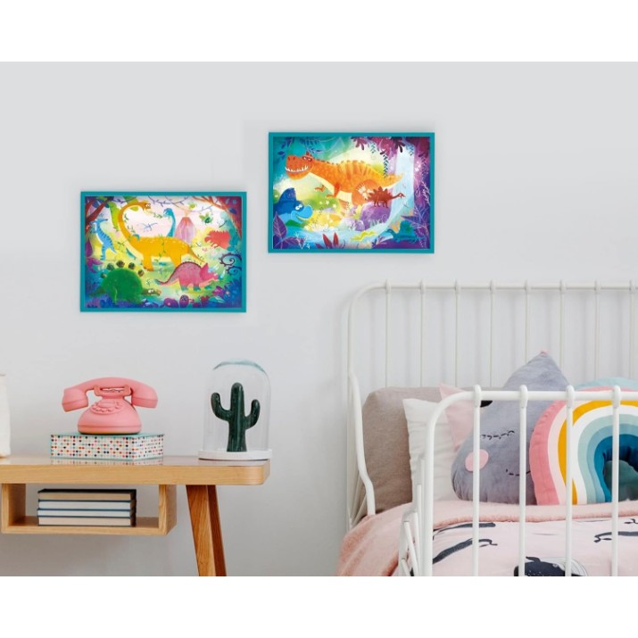 Puzzle Clementoni 2x20 Funny Dinos (24755) 