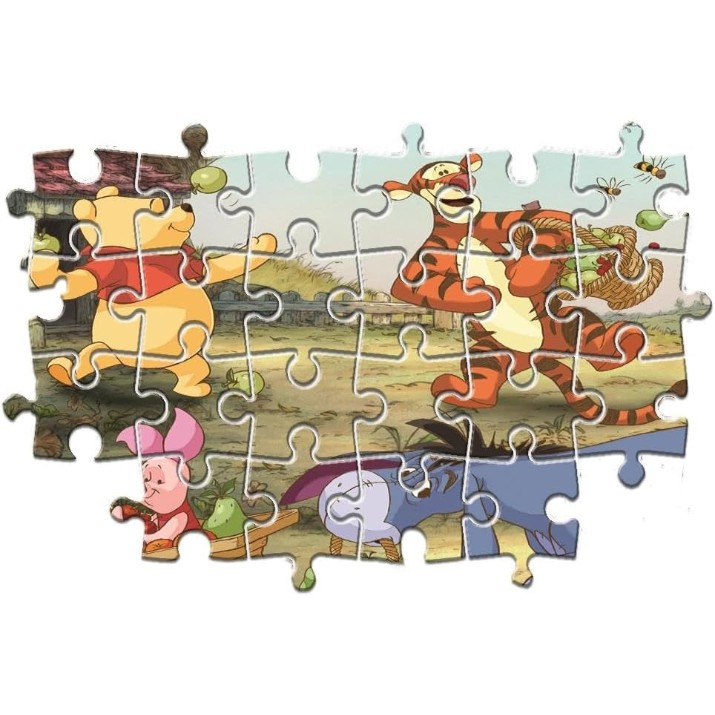 Puzzle Clementoni 3x48 Square Disney Winnie the Pooh (25063)