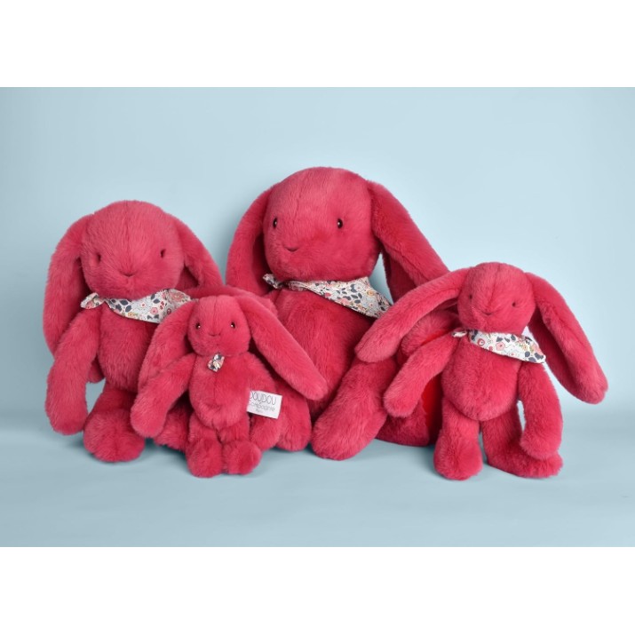 Мягкая игрушка Doudou Bunny Fuchsia 25cm (DC4591)