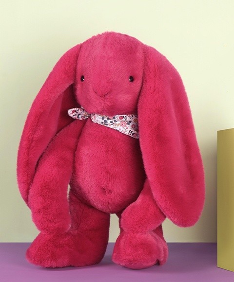 Мягкая игрушка Doudou Bunny Fuchsia Pink 50cm (DC 4597)