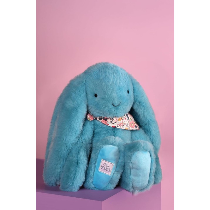 Мягкая игрушка Doudou Bunny Turquoise 35cm (DC4595)