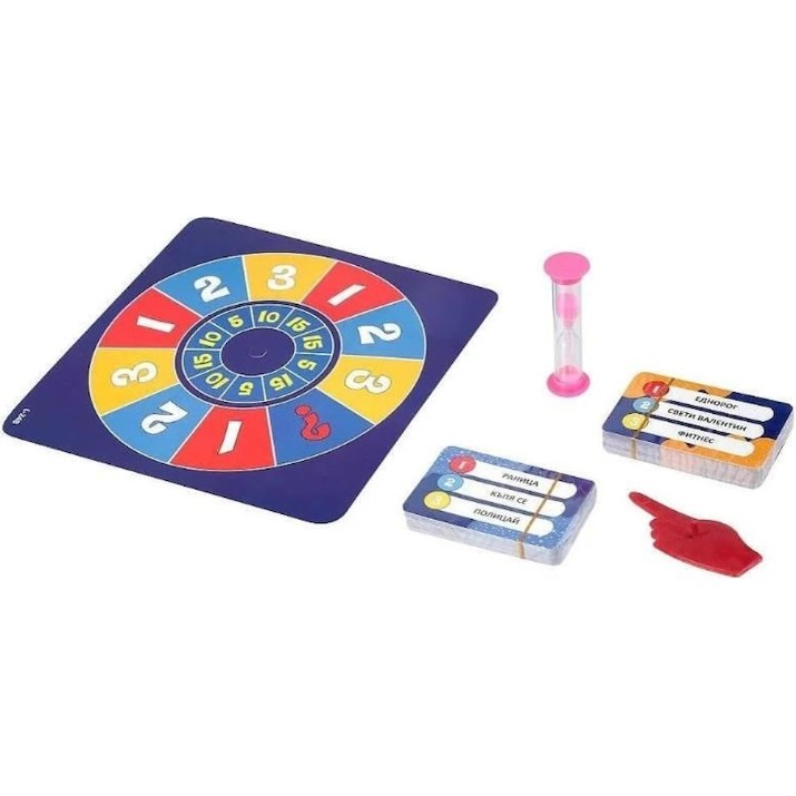 Joc educativ de masa PlayLand Детская пантомима (L-248 RU)