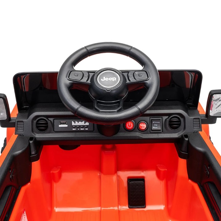 Электромобиль Dake Jeep Wrangler Rubicon Orange (JWR558/1)