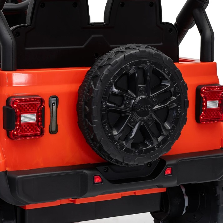 Электромобиль Dake Jeep Wrangler Rubicon Orange (JWR558/1)