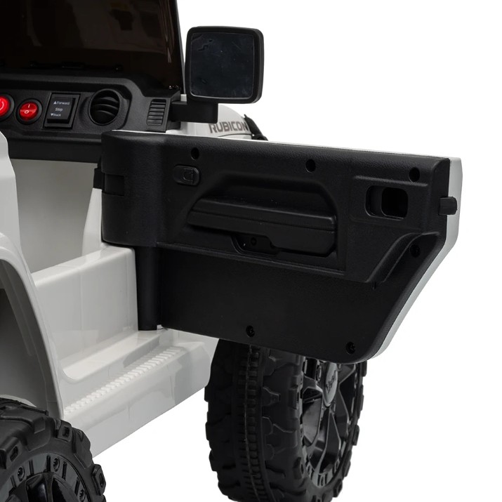 Mașinuța electrica Dake Jeep Wrangler Rubicon White (JWR558/3)