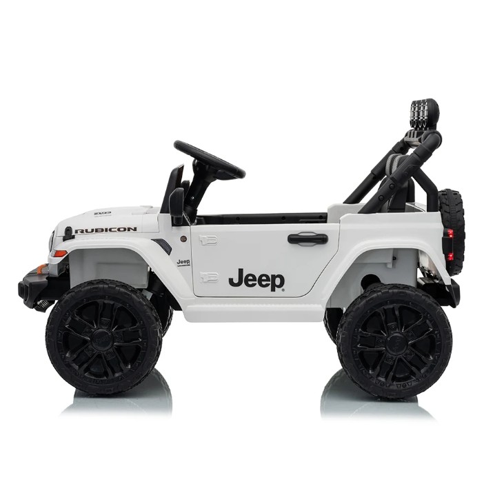 Mașinuța electrica Dake Jeep Wrangler Rubicon White (JWR558/3)