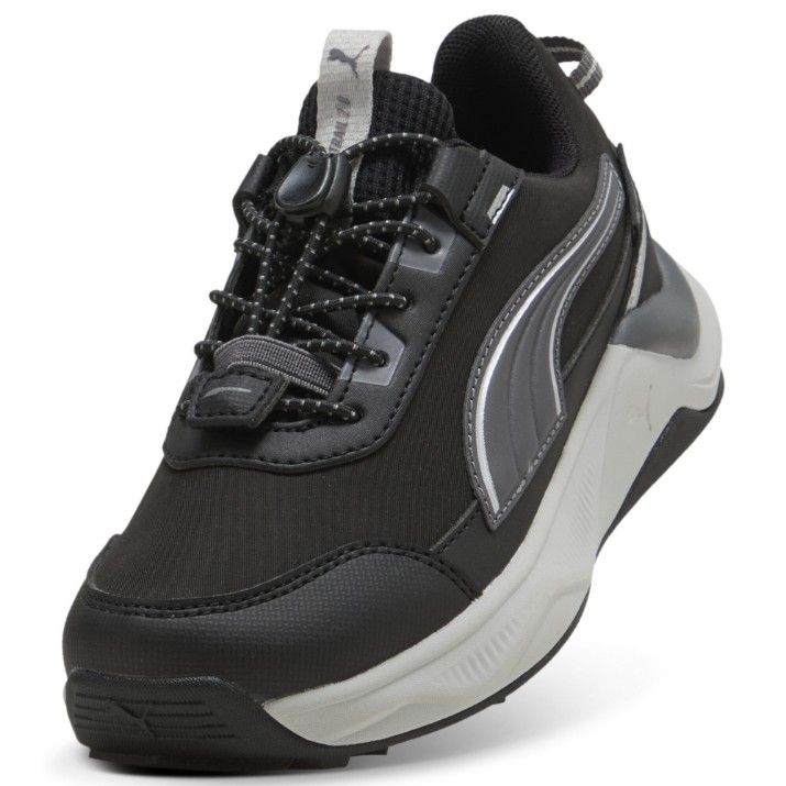 Кроссовки детские Puma Evolve 2.0 Trail Puretex Puma Black/Moody Gray/Silver, s.30