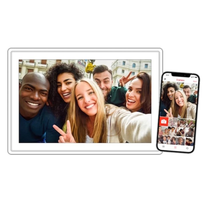 Rama foto digitală Braun DigiFrame 1019 Wi-Fi 16Gb White (21259)