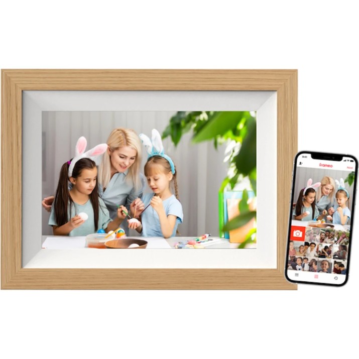 Rama foto digitală Braun DigiFrame 10W Wi-Fi Beech (21268)