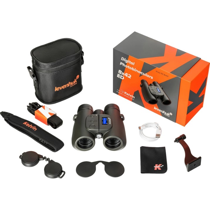 Binoclu Levenhuk Kelvin Snap ED 8x42