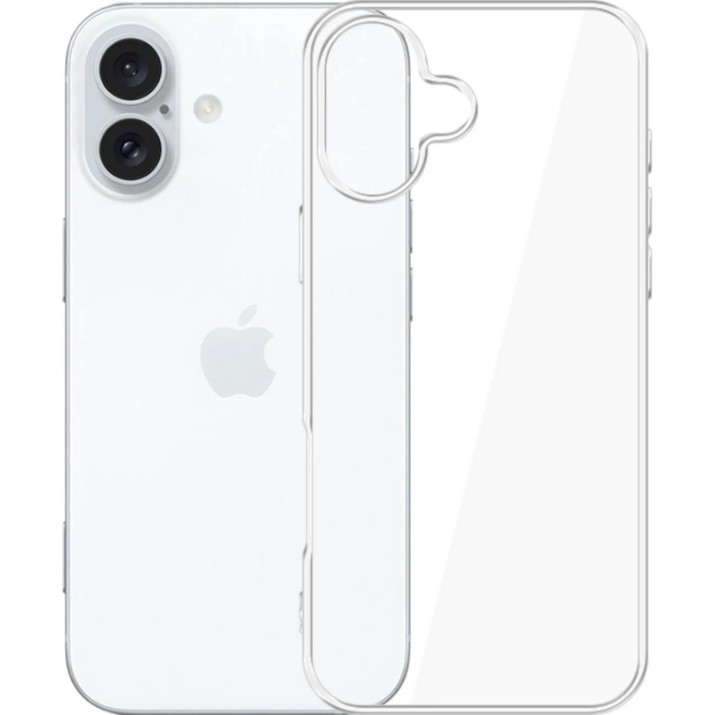 Чехол 3mk Clear Case for Apple iPhone 16 Transparent