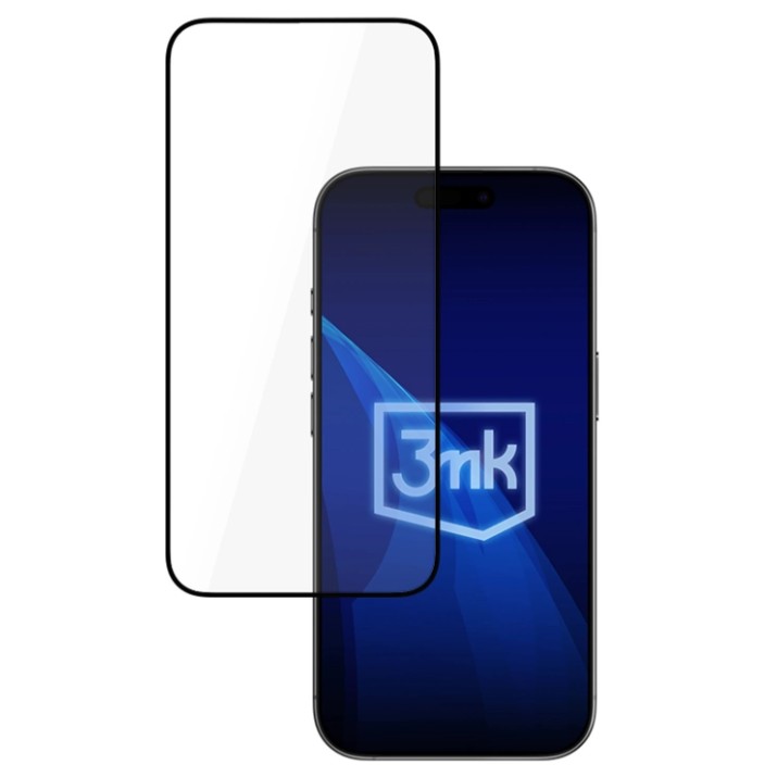 Защитное стекло для смартфона 3mk HardGlass Max Lite for iPhone 17 Pro Max Black