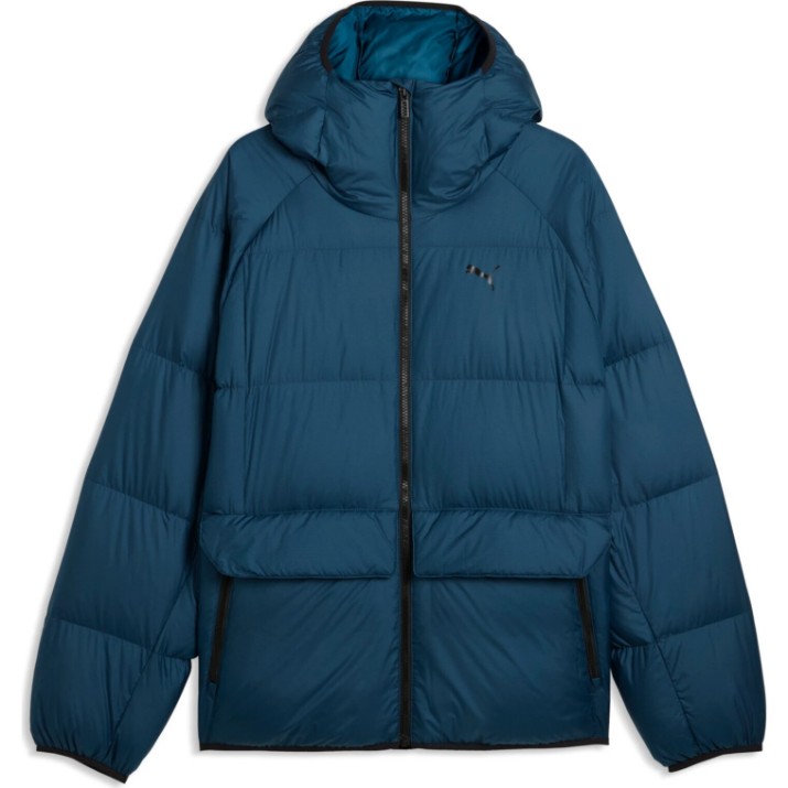 Мужская куртка Puma Hooded Down Puffer M Midnight Petrol, s.L