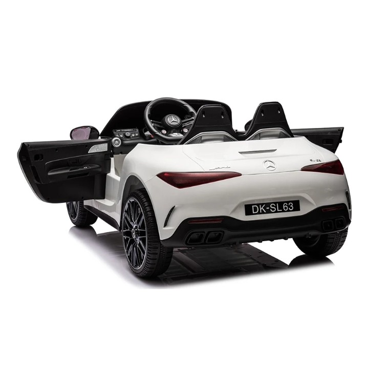 Mașinuța electrica Dake Mercedes Benz White (SL63/1)
