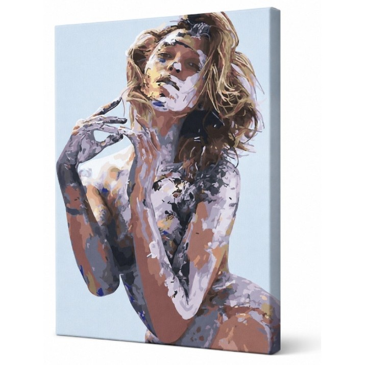 Tablou pe numere Art Gallery Premium Silueta 40x50cm (GX30123)