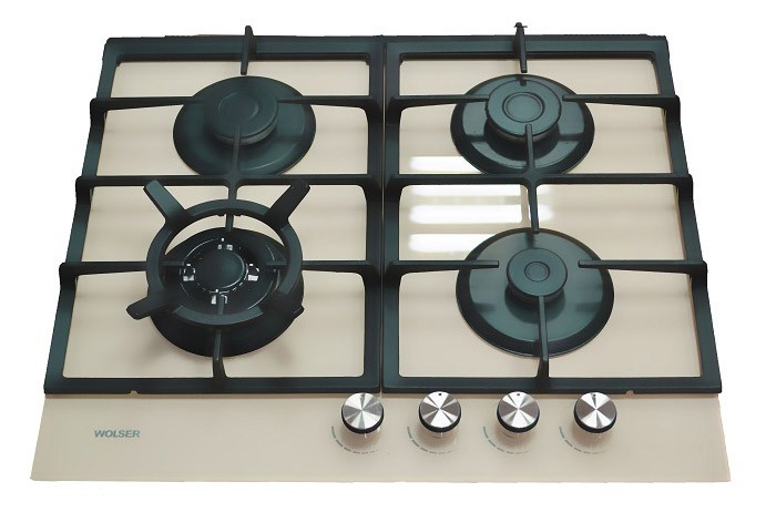 Газовая панель Wolser WL-6400 GT Ivory  KF
