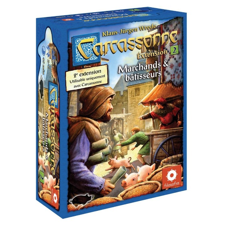Joc educativ de masa Cutia Carcassonne II. Extensie 2 RO (BGE-5405_RO2)