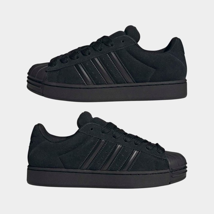 Кеды женские Adidas Superstar II Core Black/Gold Metallic, s.38.5