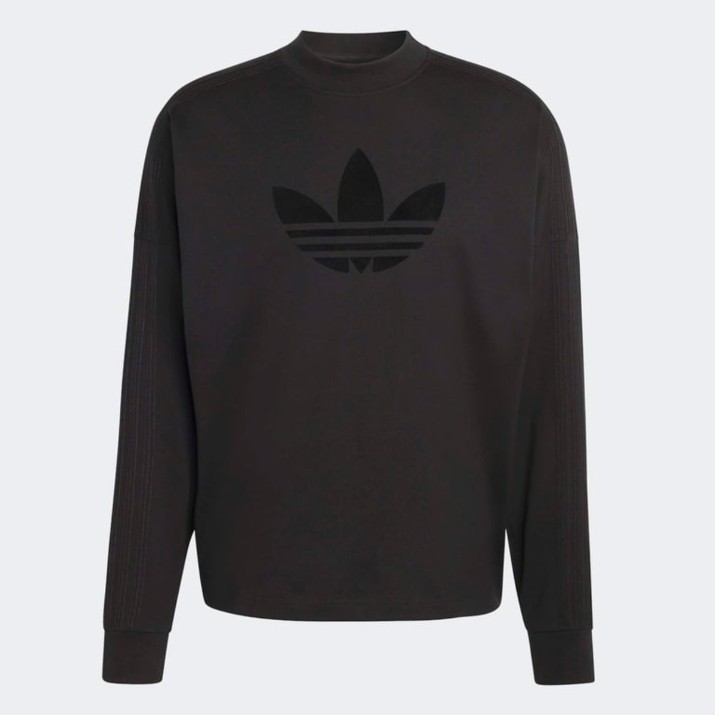 Мужской лонгслив Adidas Premium Essentials Black, s.XL