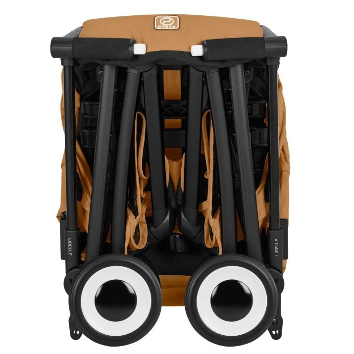 Коляска Cybex Libelle Matt Black Cinnamon Yellow (526001007)