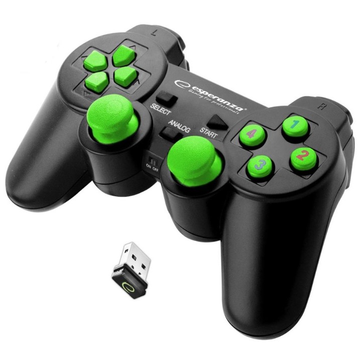 Gamepad Esperanza Gladiator EGG108G Green