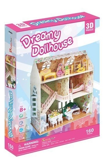 3D пазл CubicFun Dreamy Dollhouse (P645h)