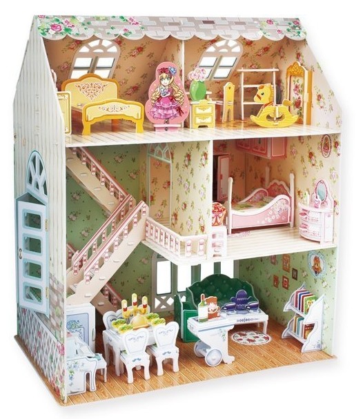 3D пазл CubicFun Dreamy Dollhouse (P645h)