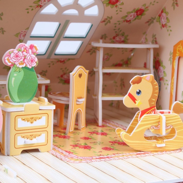 3D пазл CubicFun Dreamy Dollhouse (P645h)