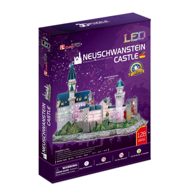 3D пазл CubicFun Neuschwanstein Castle (L174h)