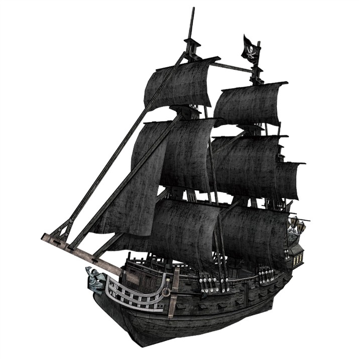 3D-puzzle CubicFun Queen Anne's Revenge (T4018h)