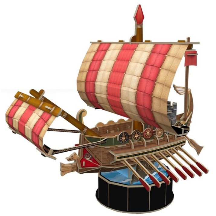 3D-puzzle CubicFun Roman Warship (T4032h)