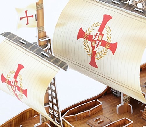 3D-puzzle CubicFun Santa Maria schooner (T4008h)