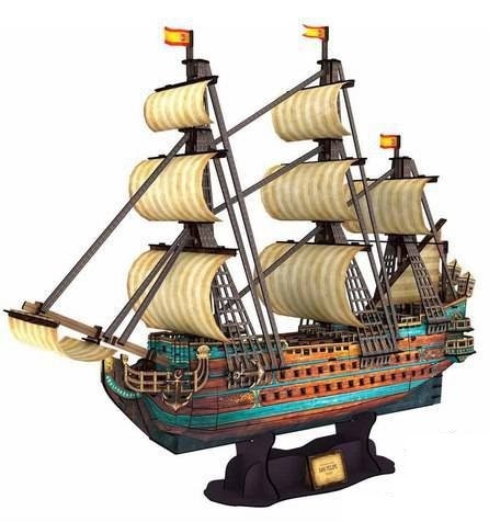 3D-puzzle CubicFun The San Felipe (2T4017h)