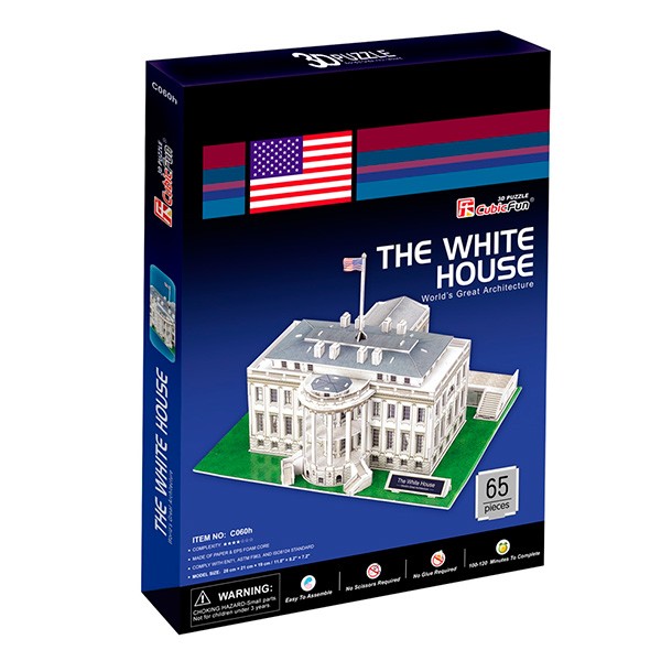 3D-puzzle CubicFun The White House (3C060h)