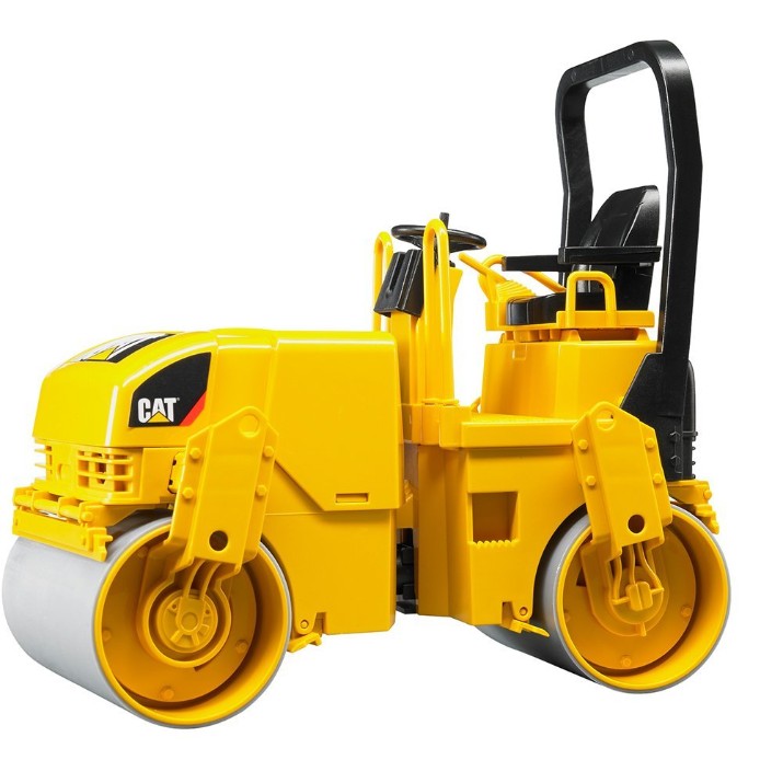 Mașină Bruder Tambur CAT asfalt cu compactor (02433)