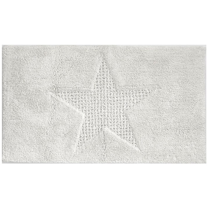 Covoraș de baie Kela Lindano White 60x100cm (21130)