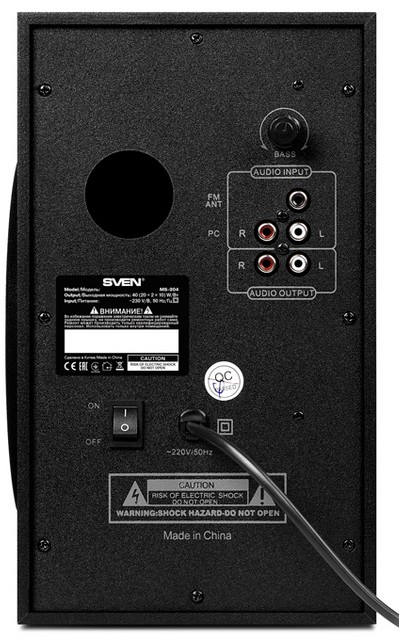 Boxe Sven MS-304 Black