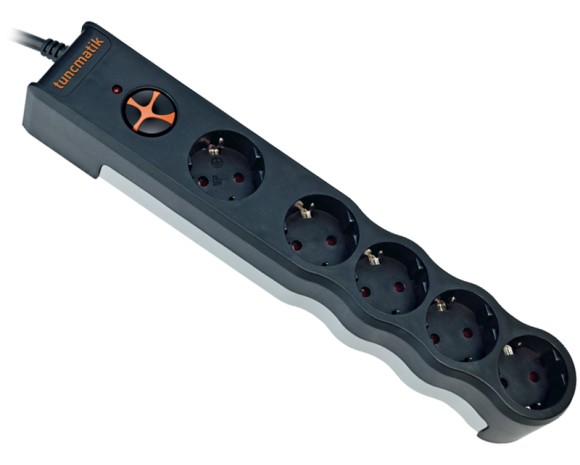 Protecţie împotriva supratensiunii Tuncmatik Power Surge 5 Black