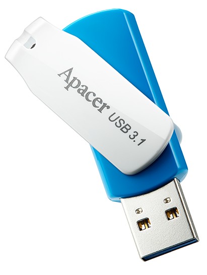 Флеш-накопитель Apacer AH357 64Gb Blue RP