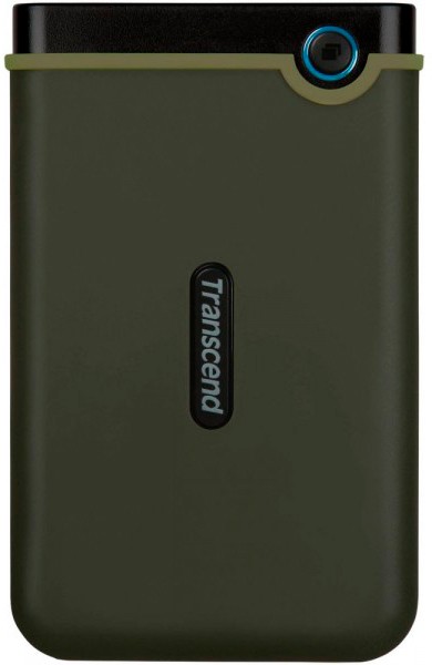 Hard disk extern Transcend StoreJet 25M3G Slim 1Tb Green