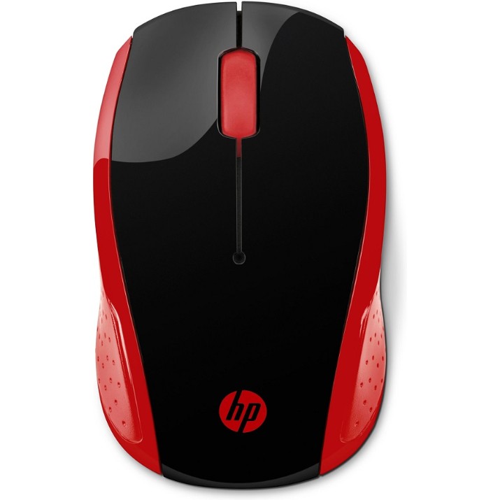 Компьютерная мышь Hp 200 Empress Black/Red (2HU82AA)