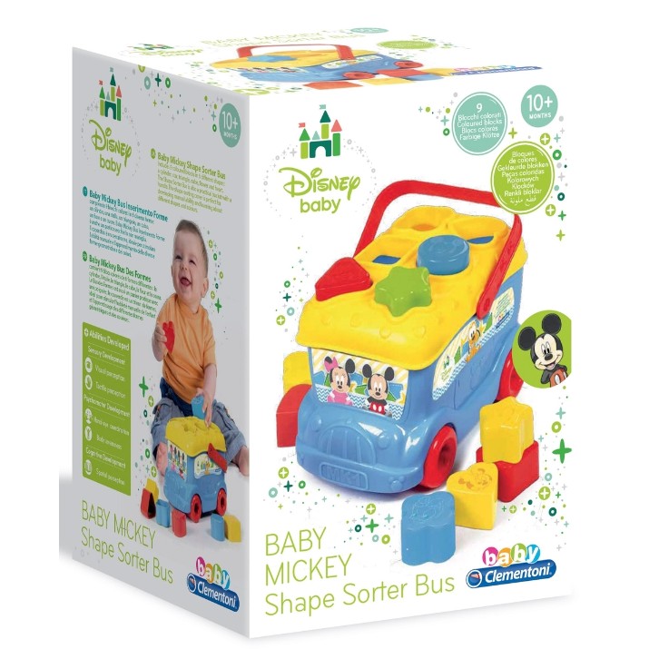 Сортер Clementoni  Mickey Mouse Sorter Bus (14395)