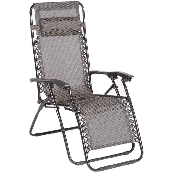 Şezlong Gardina Grup Messina Black