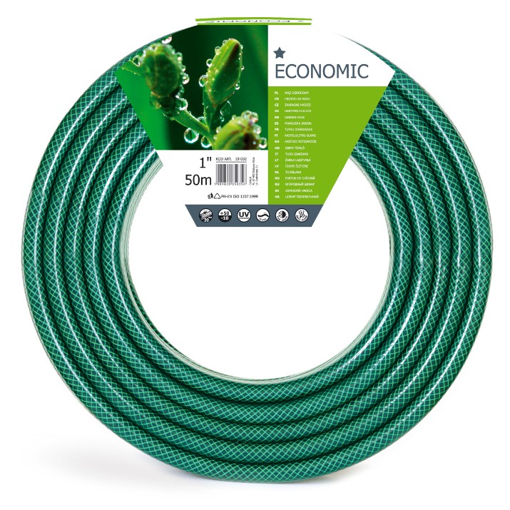 Furtun de grădină Cellfast Economic 1" 50m (34813)