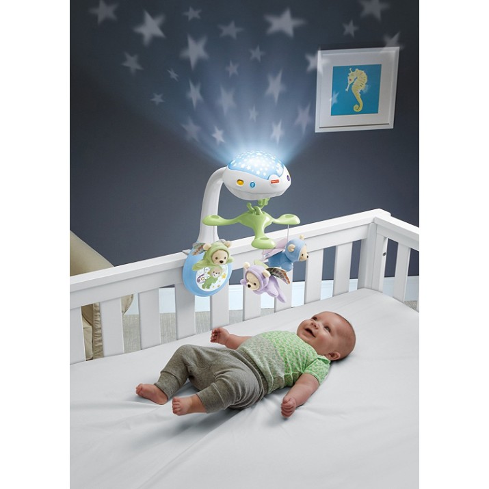 Carusel pentru pătuc Fisher Price Butterfly Dreams 3-in-1 (CDN41)
