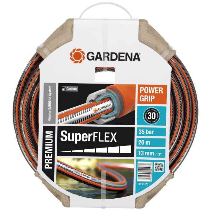 Furtun de grădină Gardena SuperFlex 1/2 20m (18093-20)